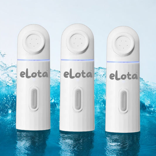 E-Lota Wash Devices - Electric Lota Portable Bidet Shower On The Go - Family Pack (x3)